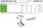 Edelstahl-Nadel-Absperrventile, IG, PN 300 (Eco-Line), Absperrventil, Ventil, Nadelventil, alle Größen